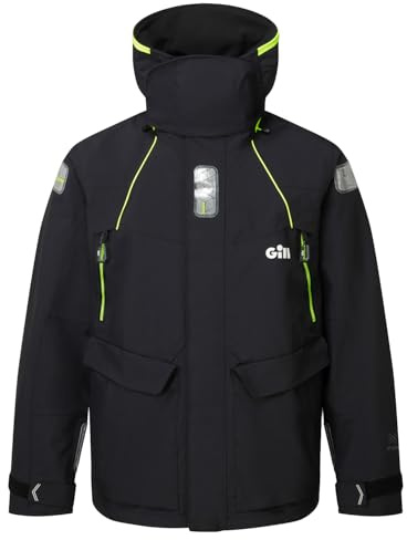 Gill Os2 Offshore/Küstensegeljacke - Schwarz Os26J