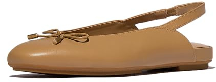 Fitflop Women's Delicato Bow Leather SlingbacksBallet Flat