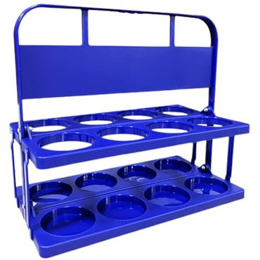 Porte-bouteilles à lait - Porte-bouteilles en plastique | Porte-bouteilles à bière | Caisses de service et de stockage pliables réutilisables pour porte-bouteilles avec poignée Seaux à bière pour