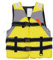 Giubbotto di Salvataggio Salvagente per Adulti e Bambini per Adulti per Paddle Boarding Aiuto al Galleggiamento in Schiuma con Fischietto, Giacca Impermeabile (Yellow,S)