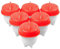 BOILCUP - Set di cuociuova in silicone per uova, cuociuova senza guscio, cuociuova (6 pezzi)