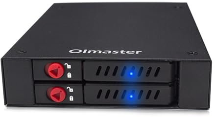 Olmaster - Caja de disco duro SSD de 6.3 cm, USB interno, 6 TB, alta velocidad, con caja de disco duro