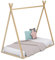 Cama Infantil Tipi con Somier, en Madera Natural, 90 x 190 cm