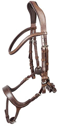 PFIFF 102689 anatomischer Trensenzaum 'Kalea', braun Pony