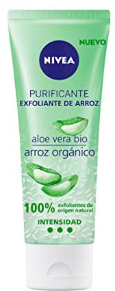 NIVEA Reis SCRUB Reinigungsmittel Gesicht Aloe Vera und Reis 75 ml