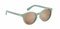 BÉABA, Lunettes de soleil pour Enfants 4-6 ans, Protection 100% UV - CAT 3, Protection Latérale, Confort Optimal, Branches ajustables 360°, Vert sauge - SUNRISE