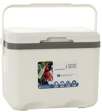 6L/12L/20L/30L Nevera isotérmica multitamaño, Fiambrera isotérmica portátil para Uso Diario y Picnic, Color Blanco (A,30L)
