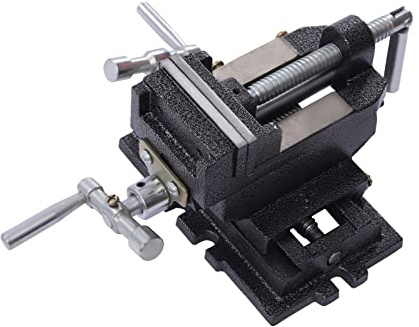 Maskinskruvstäd, kors, skruvstäd, 3 tum, 2-axlar, korsskruvstäd, X-Y-korsbord, fräsbord, arbetsbänk, arbetsbord för verkstad, fräsmaskiner