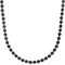 s.Oliver Halskette Edelstahl Herren Halsschmuck, mit Achat, 50+5 cm, Silber, Kommt in Schmuck Geschenk Box, 2038004
