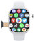 2024 CD99 AMOLED Smart Watch Men Women 4G SIM Card Wifi Cellular GPS NFC Smartwatch Series 9 Android 8.1 Rotating Camera Sport Watch (Eurasian Silver,4+64G)