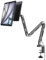 KU XIU Soporte Magnético Carga Inalámbrica para iPad Pro 11'' M4 (2024) Solamente, Aluminio iPad Stand para Escritorio, Tableta Plegable Ajustable en 360° con Cable USB C de 2M