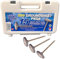 Blue Diamond Heavy Duty Steel Metal Tent Awning Groundsheet Pegs- Box Of 15