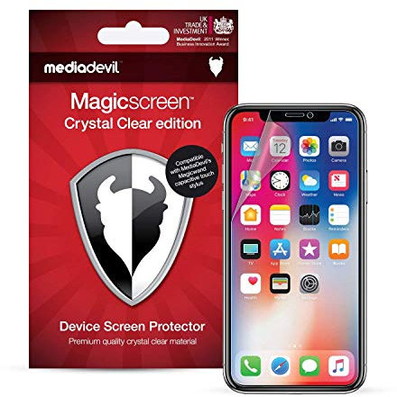 MediaDevil Screen Protector for iPhone 11 Pro Max and XS Max [Made in UK] - Ultra-Tough, Glass-Free Edition, 2-Pack