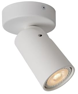 Lucide XYRUS - Deckenstrahler - Ø 9 cm - LED Dim to warm - GU10-1x5W 2200K/3000K - Weiß