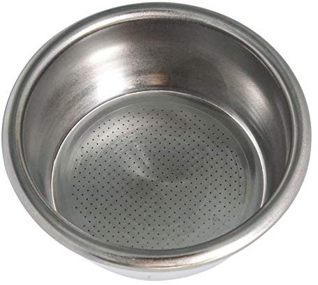 54mm Coffee Stainless Filter Basket, Two Cup-Single Wall, Non-pressure Filter Accessories Compatible with Breville 54mm Portafilter, Fit Breville Barista Express/Pro/Touch, Infuser, Duo-Temp Pro