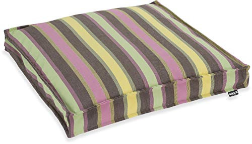 H.O.C.K. Yucatan Outdoor Sitzkissen CLOU Stuhlkissen für den Garten, wasserabweisend/lichtecht (6-7) (50x50x5cm, Yellila)