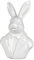 Unbekannt Osterdekoration Osterschmuck Büste Hase Osterhase 18cm