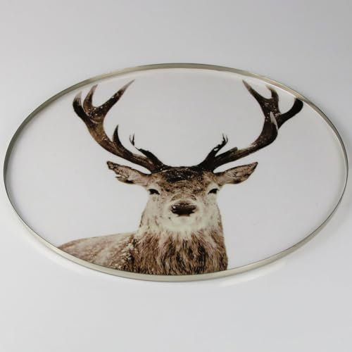 Pflanzen Kölle Teller mit Hirschmotiv, Ø ca. 25 cm