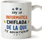 MUGFFINS Tazas para INFORMÁTICA mujer - En Español - Todos te advirtieron - 11 oz / 330 ml - Regalo original y divertido