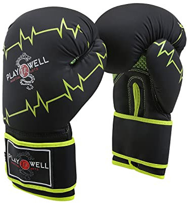 Elite - Coppia di guanti da boxe Soft Touch Matte serie Pulse per bambini, 226,8 g