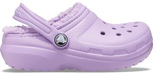 Crocs Unisex Classic Clog - Seasonal Graphic, Lila Orchidee, 22/23 EU