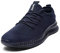 EGMPDA Damen Walkingschuhe Laufschuhe Wanderschuhe Sneaker Trekking Turnschuhe Workout Jogging Outdoor Running Straßenlaufschuhe Freizeit Damen Leichtgewichts Atmungsaktiv Schuhe Dunkelblau 36 EU