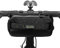 PACK2RIDE Askme Fahrrad Lenkertasche - wasserdichtes, strapazierfähiges Cordura-Gewebe & tägliche Essential Halterung - Vorderer Fahrrad-Stauraum, Cockpit-Tasche für Radreisen (Schwarz)