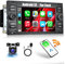 CAMECHO Android 13 Autoradio mit Carplay Android Auto für Ford Fiesta Focus Mondeo Galaxy S-Max, 7 Zoll Bildschirm [1+32G] Bluetooth Radio mit Navi WiFi Freisprecheinrichtung FM Radio Rückfahrkamera