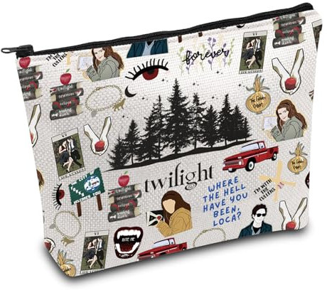 FOTAP Vom Film inspirierte Geschenke Edward's Girl, Geschenk, Gabeln, Washington, Geschenk, Vampirliebhaber, Tragetasche, City of Forks, Adidas Sportschuhe mit Stollen, AA