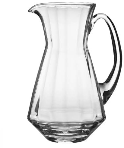 Krosno Krug Celebration, 1,5 L (1500 ml), Handgefertigtes Glas, Klassisches und Elegantes Design, Ideal für Wasser, Saft, Getränke