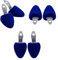 CC Soft-Schuhformer Form Trotteur (3 Paar) für Loafer, Slipper, Trotteurs, Bootssschuhe, Mokassins und klassische Halbschuhe, aus Schaumstoff mit samtigem Bezug, glättet Gehfalten