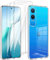 LYZXMY Funda para OnePlus Nord CE4 Lite 5G(6.67) Transparente Carcasa +3 Protectores de Pantalla de Vidrio Templado, Carcasa Suave de Silicona TPU