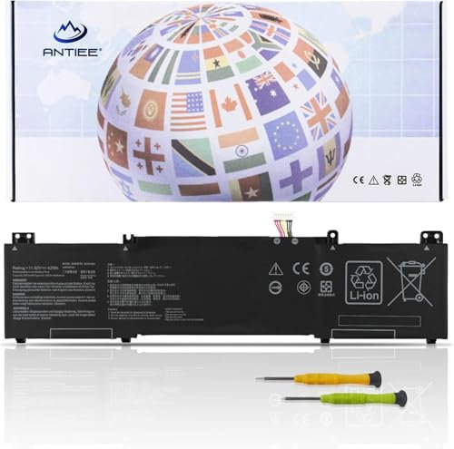 ANTIEE 42WH B31N1822 Laptop Batería para ASUS ZenBook Flip 14 UM462 UX462 UX462D UM462D UX462DA UM462DA Q406 Q406D Q406DA Convertible Q406DA-BR5T6 UM462DA-AI046T UM462DA-AI024T B31BlEH B31BIEH