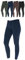 Covalliero - Damen Reithose Silikon Vollbesatz | Reitleggings mit 2 Handytaschen | atmungsaktive & elastische Reiterhose | für Herbst & Winter | Reitbekleidung in Dark Navy | Größe 42