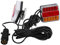 OBLLER 2 Stück 16LED Rückleuchte mit Magneten, 12V Heckleuchte Rücklichter für PKW Anhänger Rückleuchten LED Anhängerbeleuchtung Set, 7m Kabel 7-poliger Stecker, IP68 Wasserdicht