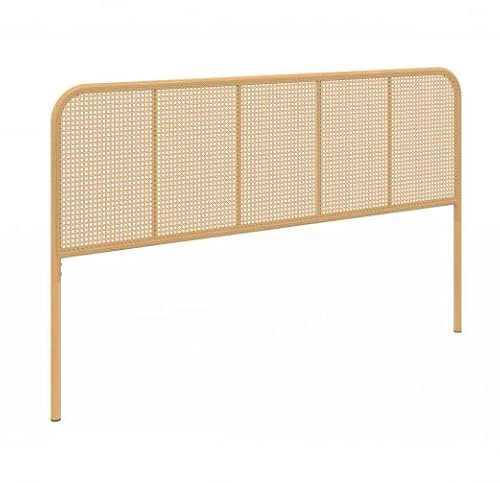 IDMarket - Tête de lit sur Pied Flora 160 cm façon cannage