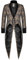 LOSSLO Steampunk Herren Jacken, Frack Mantel Herren Mode Vintage Mittelalter Gehrock Renaissance Kostüme Viktorianische Gothic Kleidung Mittelalter Palast Mantel Halloween Kostüme Karneval Party