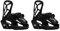 LOVIVER Snowboardbindungen für Kinder, Snowboard-Getriebe, Schnellverschluss, Skating, Anfänger, verstellbar für Snowboardausrüstung, Xs Schwarz