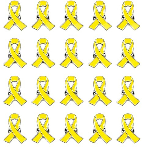 20 Pcs Ribbon Pin Badge, Green Hope Pins, Mental Health Awareness Pins | Small Enamel Metal Jewelry Badges Brooch, for Awareness Events, Memorials, and Fundraisers