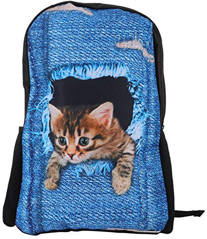 LIOOBO 1 Stück Rucksack mit großer Kapazität -Rucksäcke Kinderrucksack Schultertasche Schultasche Büchertasche Schüler Rucksack Studententasche Reisetasche