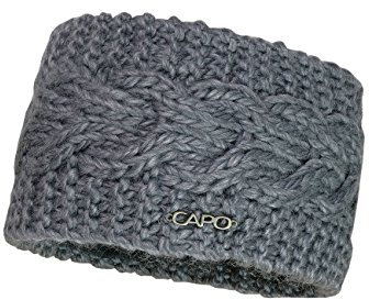 CAPO Unisex Flora Headband Stirnband, Grau (Grey 5), One Size