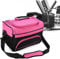 Brino Salon Bag, Tasche für Friseurwerkzeuge mit Reißverschluss, Einfarbig, Praktisch, Unisex, Kunststoff, Zubehörtasche für Blow Dryer, Haarglätter, Lockenwickler
