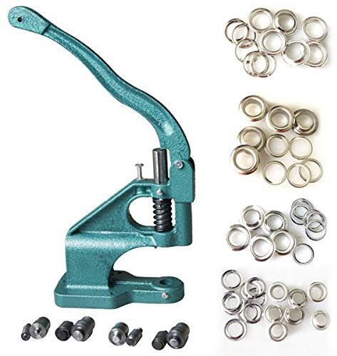 KATSU Tools Oeillet poinçon machine W 4 Die 6 10 12 14MM presse trou outil oeillet Set Kit
