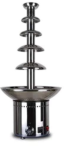 CGOLDENWALL Comercial Chocolate Fountain Fondue Set Hot Chocolate Waterfall Electric Machine 304 Stainless Steel CE Machine for Chocolate Lovers