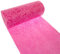 Dekoflor Tischband Tischläufer Tischdeko einzigartiges Herzen Design (Wasserfest, Lotuseffekt, samtige Oberfläche, 5 m Rolle, 30 cm Breite, 100% Nylon), Pink