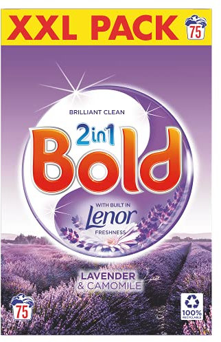 Bold 2in1 Washing Powder Lavender & Camomile 75 Washes