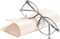FONHCOO Lunettes Anti Lumière Bleue Femme et Homme, TR90 Ultra-légère Repos Verres Transparent Unisexe Anti-fatigue Stylé Écran Protection UV (Gris)
