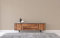 TADESSI M1-No.3697 Papier peint uni Marron
