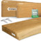holz4home® Wandregal mit Baumkante 40 cm Länge, Natur Geölt I Schweberegal Massivholz mit unsichtbarer Befestigung moderner Stil I Wandboard Echtholz