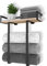 Porte-serviettes mural Xstydes en métal avec étagère en bois pour grandes serviettes, rangement de serviettes pour petite salle de bain, décoration ou camping